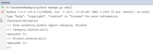 Django Database API - Saving Data in SQLite using Models