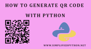 Как генерировать qr коды python